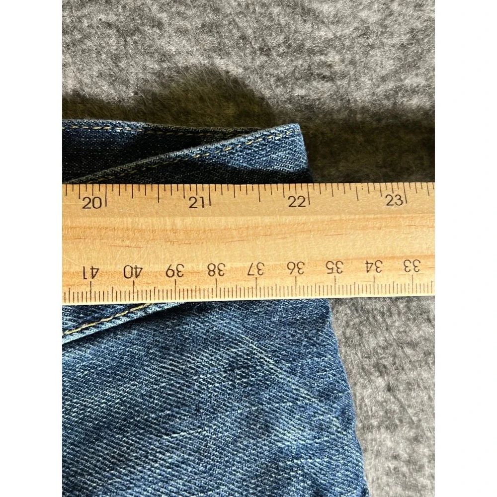 Polo Ralph Lauren Jeans Big Tall Straight Leg Blue Denim Warrick Mens‎ 44BX30